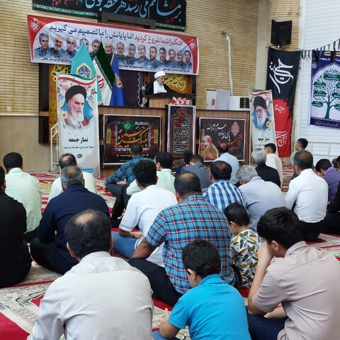 نماز جمعه کنگان به روایت تصویر