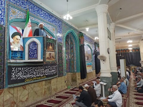 نماز جمعه برازجان به روایت تصویر