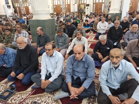 نماز جمعه برازجان به روایت تصویر