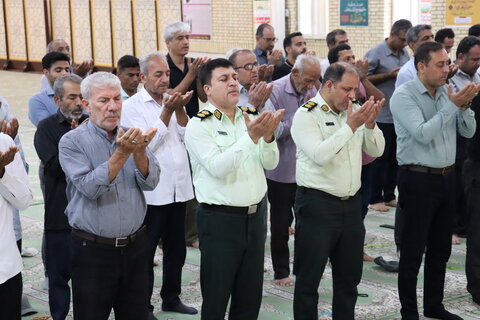 نمازجمعه بندر دیر به روایت تصویر