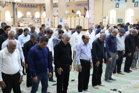 نمازجمعه بندر دیر به روایت تصویر