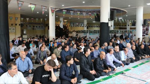 تصاویر/ اقامه نماز جمعه در شهرستان ایوان