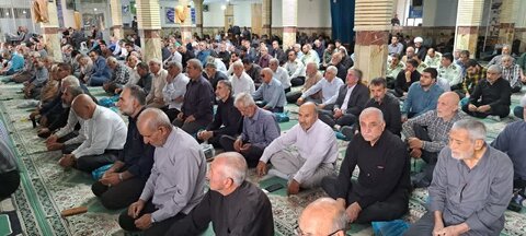 تصاویر اقامه نماز جمعه الیگودرز