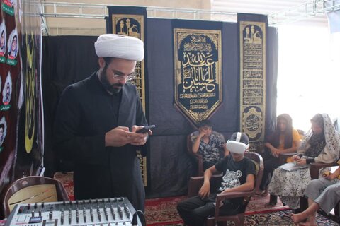 تصاویر/برپایی موکب شهدای روحانی در ایلام