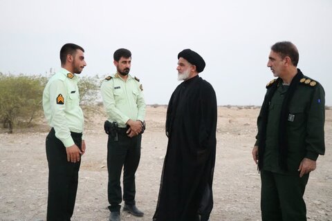 بازدید امام جمعه دهلران از مواکب