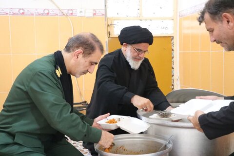 بازدید امام جمعه دهلران از مواکب