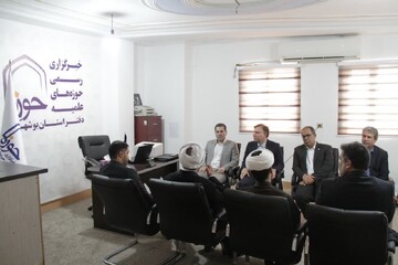 فیلم| بازدید استاندار بوشهر از دفتر خبرگزاری حوزه در استان