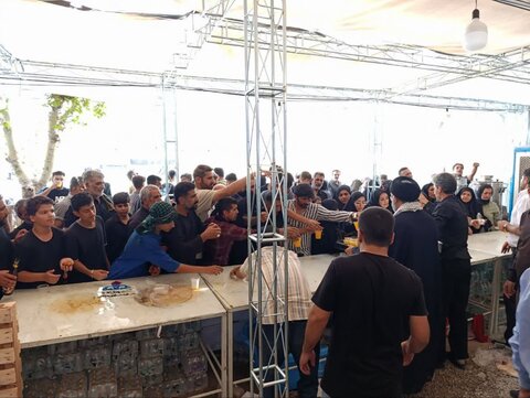 تصاویر/بازدید امام جمعه شهرستان چوار از مواکب