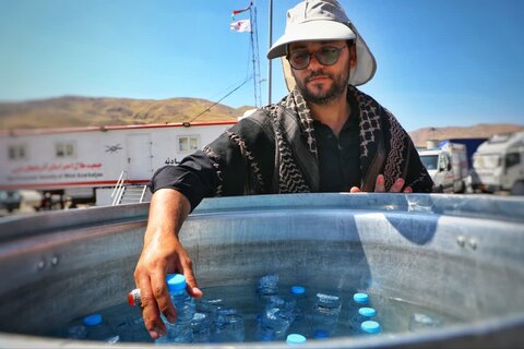 تصاویر/ تردد زوار از مرز تمرچین