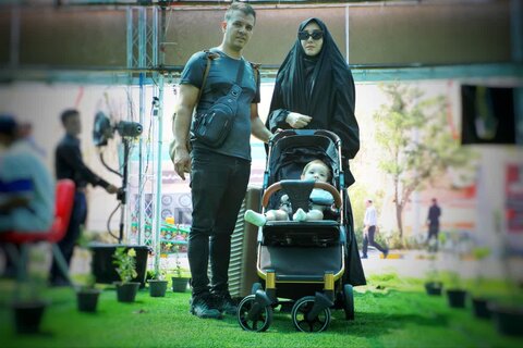 تصاویر/ تردد زوار از مرز تمرچین