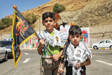 تصاویر/ تردد زوار از مرز تمرچین