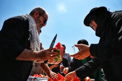 تصاویر/ تردد زوار از مرز تمرچین