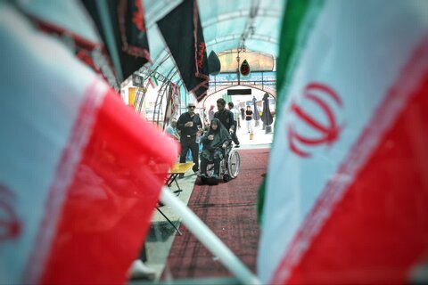 تصاویر/ تردد زوار از مرز تمرچین