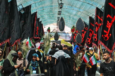 تصاویر/ تردد زوار از مرز تمرچین