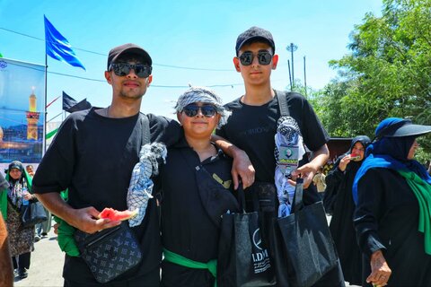 تصاویر/ تردد زوار از مرز تمرچین