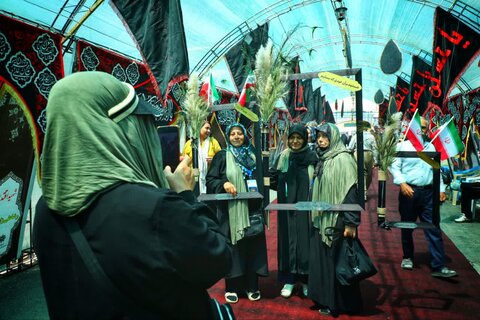 تصاویر/ تردد زوار از مرز تمرچین