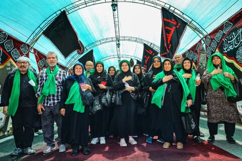 تصاویر/ تردد زوار از مرز تمرچین