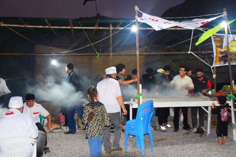 استقبال از زائران اربعین در آبدانان