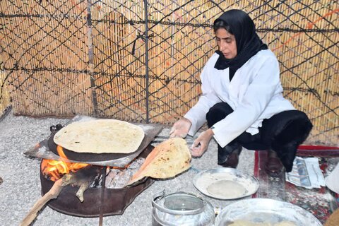 استقبال از زائران اربعین در آبدانان