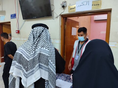 فعالیت تیم امدادی و درمانی جمعیت هلال احمر استان یزد