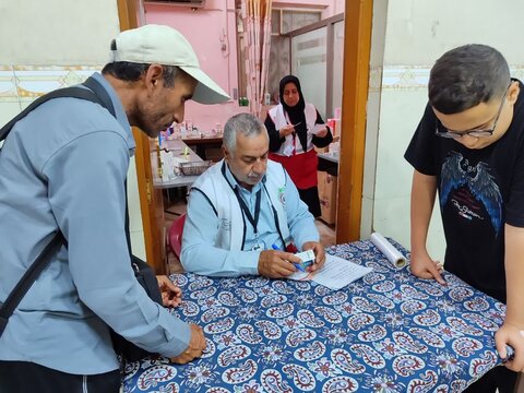 فعالیت تیم امدادی و درمانی جمعیت هلال احمر استان یزد