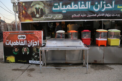 تصاویر /  آماده‌سازی موکب‌های اربعین حسینی در کربلا