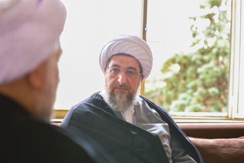 تصاویر | دیدار رئیس جامعه المصطفی العالمیه (ص) با نماینده ولی فقیه در استان آدربایجان شرقی