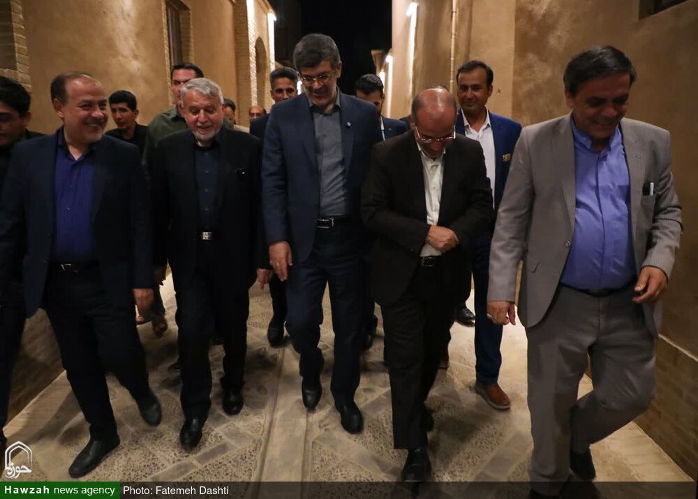 گذر تاریخی فرهنگی بفروئیه میبد با حضور وزیر میراث فرهنگی افتتاح شد