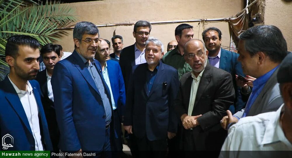 گذر تاریخی فرهنگی بفروئیه میبد با حضور وزیر میراث فرهنگی افتتاح شد