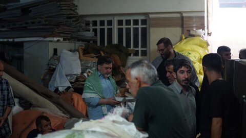 تصاویر / گوشه ای از خدمات موکب حضرت سیدالشهداء(ع) اوقاف استان قزوین در نجف اشرف