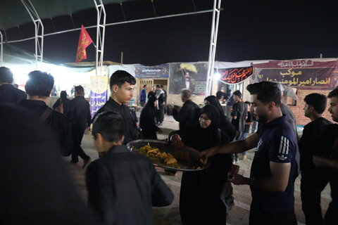 عطر عاشقی در گذرگاه چذابه؛ مواکب میزبان بی منت زائران اربعین حسینی