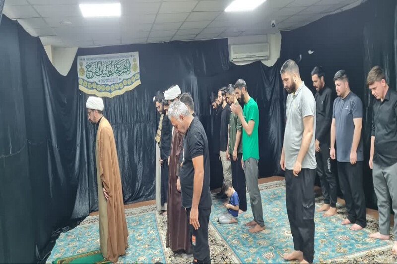 استقبال پرشور زائران از موکب حوزه علمیه حضرت باقرالعلوم(ع) در سرپلذهاب + عکس