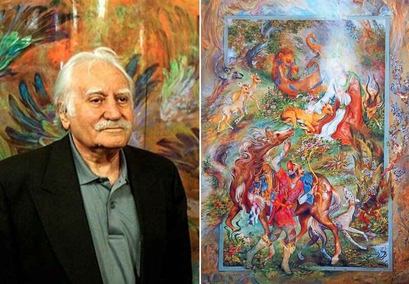 Farewell to an Icon: Ayat. Hosseini Bushehri Praises Farshchian’s Devotion to Faith Through Art