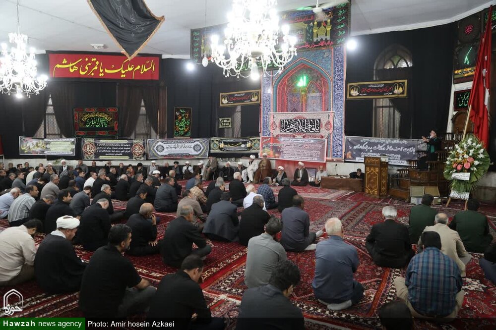 مراسم ختم مرحوم حجت‌الاسلام والمسلمین حسینی