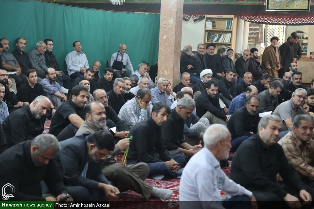 مراسم ختم مرحوم حجت‌الاسلام والمسلمین حسینی