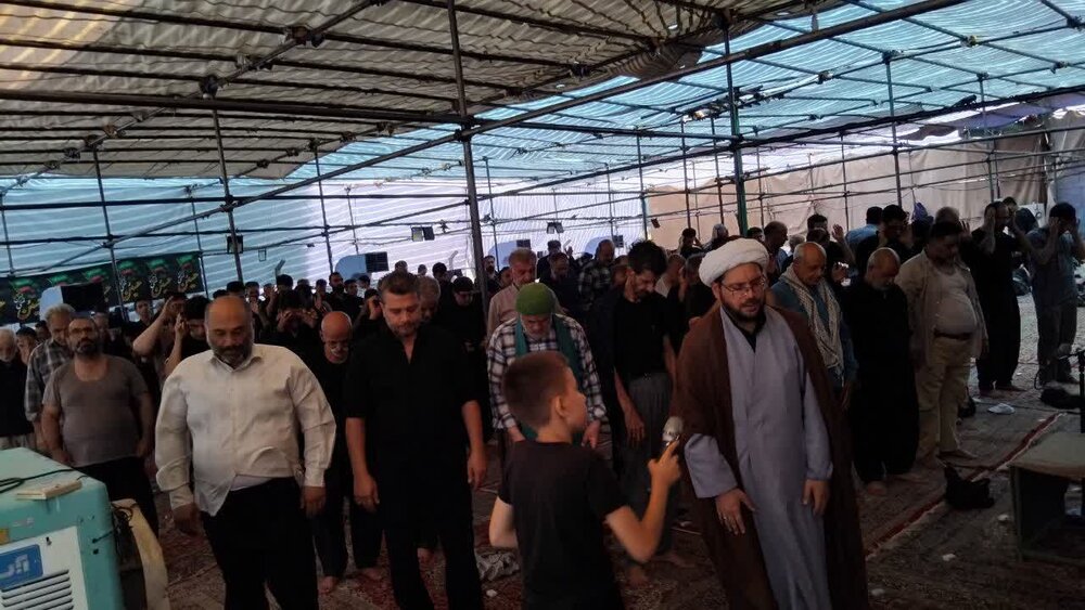 تصاویر/تبلیغ در اربعین