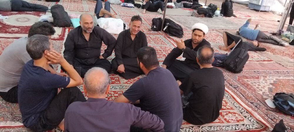 تصاویر/تبلیغ در اربعین