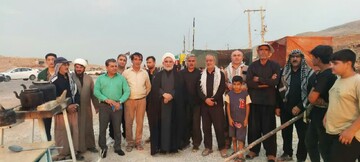 فیلم/ بازدید امام جمعه دره شهر از مواکب