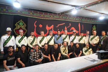 تصاویر/ حضور فرمانده انتظامی استان یزد و تیم همراه در موکب سیدالشهدا(ع) شهرستان تفت