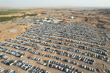 وزارت دفاع در مرز خسروی میزبان ده‌ها هزار زائر حسینی(ع) شد+ عکس