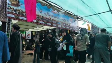 تصاویر/خدمات رسانی موکب الشهدا(ع) در مرز مهران به زوار اربعین حسینی