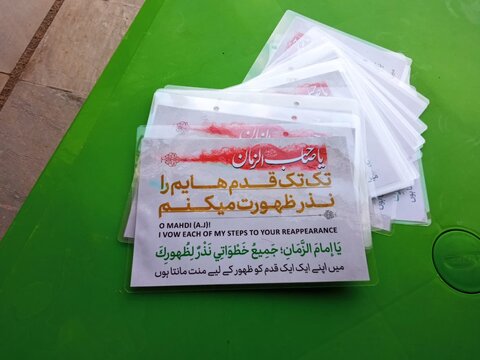 تصاویر/فعالیت طلاب مدرسه علمیه فاطمه زهرا(س) اراک در موکب امام رضا (ع)