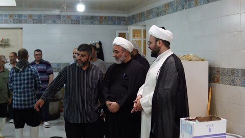 تصاویر / ادامه خدمت رسانی موکب سیدالشهدا علیه الاسلام اداره کل اوقاف استان قزوین در نجف اشرف