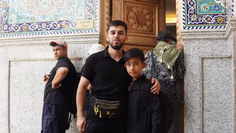 تصاویر / ادامه خدمت رسانی موکب سیدالشهدا علیه الاسلام اداره کل اوقاف استان قزوین در نجف اشرف