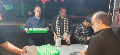 برپایی موکب شهدا زارچ در کربلا و خدمت رسانی به زائران حسینی