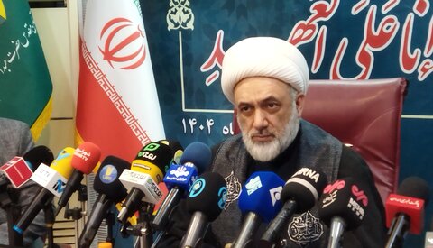 تصاویر/ نشست خبری مراسم پیاده روی جاماندگان اربعین حسینی