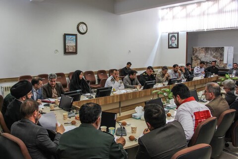 تصاویر/ جلسه ستاد اربعین حسینی در زنجان