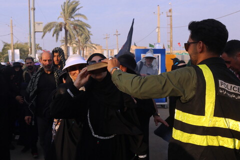 تصاویر/ تردد زائرین از مرز خسروی