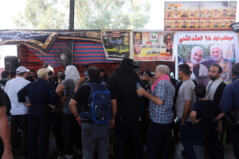 تصاویر/ تردد زائرین از مرز خسروی