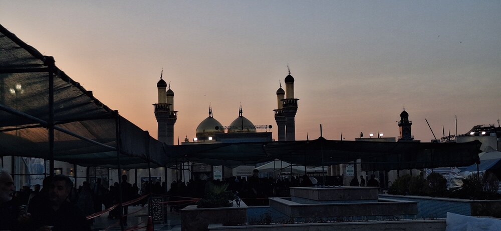 حال و هوای حرم امامین کاظمین در آستانه اربعین حسینی